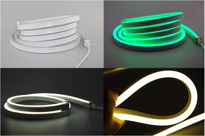 چراغ طناب نئون LED تک رنگ فلکس 12 وات یا 7.2 وات در هر متر با لوازم جانبی هوشمند DIY 6