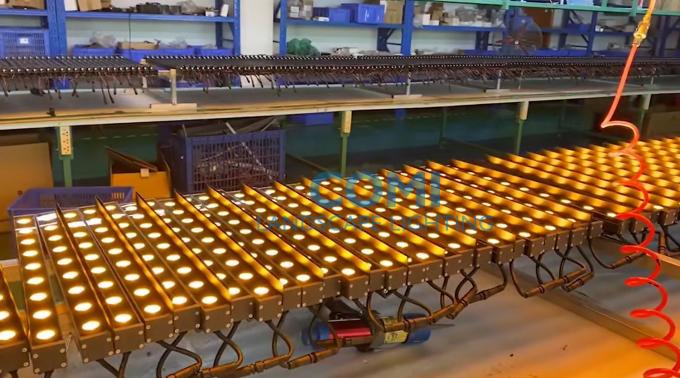 LED wall washer light aging test
