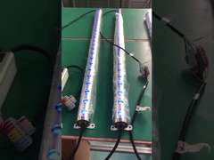 IP68 خطی LED زیر آب چراغ های دیواری 24W RGBW DMX512 قابل برنامه ریزی