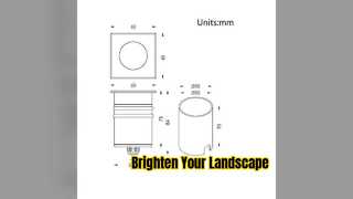 روشنایی معماری COMI 6W LED Ground Light IP67