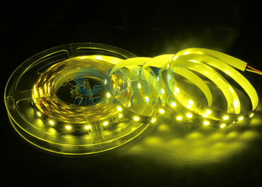 چراغ های نوار LED انعطاف پذیر کلاس A در رنگ زرد کم رنگ 3500 - 4000K CRI 80 14.4W / M