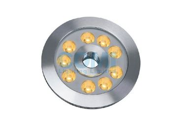 حلقه فواره شناور 9 LED یا 12 LED 24VDC 18W 27W تک رنگ RGB RGBW pWM یا DMX512 کنترل