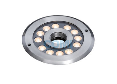 B4TA1257 B4TA1218 24VDC 12pcs 2W یا 3W Central Ejective Dry Land چراغ های LED فواره، چراغ های حوضچه زیر آب ولتاژ پایین
